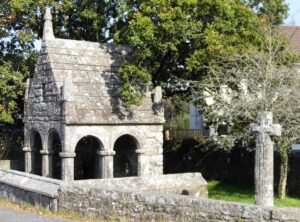 Fig. 11 St Cleer Holy well and latin cross