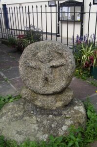 Fig. 2 Cross with crucifix at Camborne
