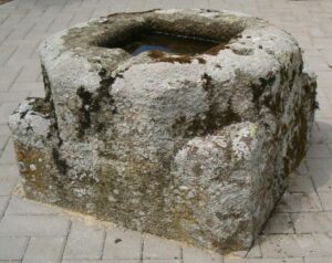 Fig. 6 Late medieval base-stone at Colan