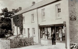 Sturtridge’s Shop with Advertisement for Lipton’s Tea (Photo: courtesy Elizabeth Bunt)