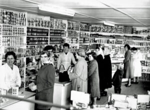 Penwithick Village Shop in the 1960s (Photo: courtesy Elizabeth Bunt)