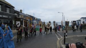 Federation OCS at Morning Gorsedh Kernow Newquay Civic Parade 2018