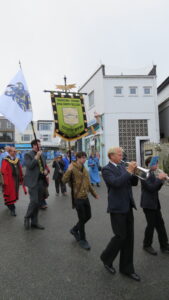 Federation OCS at Morning Gorsedh Kernow Newquay Civic Parade 2018