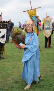 Federation Banner Bearers Guard of Honour New Grand Bard - Newquay 2018