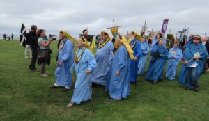 Federation Banner Bearers Guard of Honour Former Grand Bards - Newquay 2018