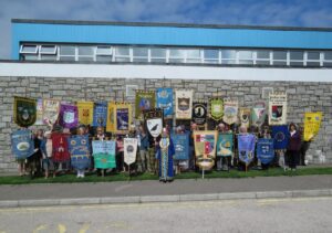Old Cornwall Society Banner Bearers - St Just 2019