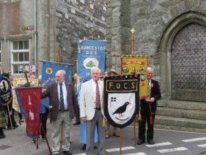 Federation Banner Bearers Gathered and ready for off