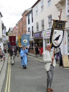 'Old Cornwall' Societies Parade through Launceston