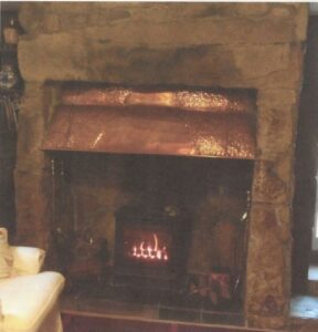 The other of the two original fireplaces with huge granite lintels The other of the two original fireplaces with huge granite lintels